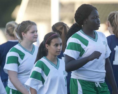 Seton girls JV soccer vs WP & CF 09-2013