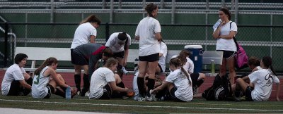 Seton girls varsity soccer scrimmage 08-27-2014