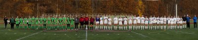 Seton girls varsity soccer vs Bronxville  NYS Regional Finals 11-2014