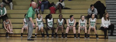 Seton girls JV basketball vs Norwich 01-20-2015