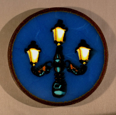 Venetian Street Lamp Medallion Front web