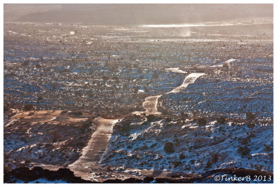 Snow Devils & Tumble weed - Too windy to fly