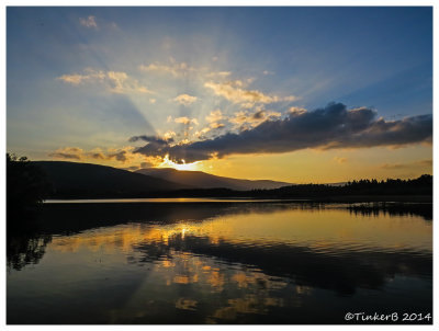 Loch Davan Sunset