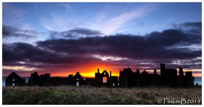 Slains Castle Sunrise