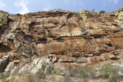 Cliffs at Abel Erasmus Pass