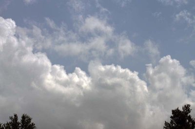 Front moving in