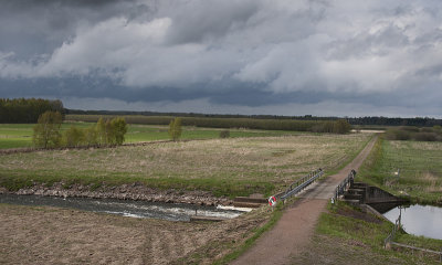 Hornborgasjön Utloppet