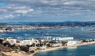 SD Bay View from Cabrillo Point