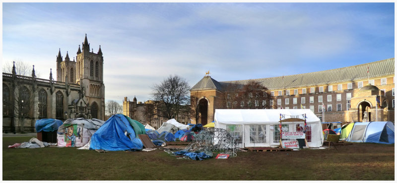 College Green Protest, Bristol