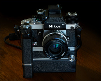 Nikon F2 Photomic with DP1 head and 35mm f2.8 AIS Nikkor