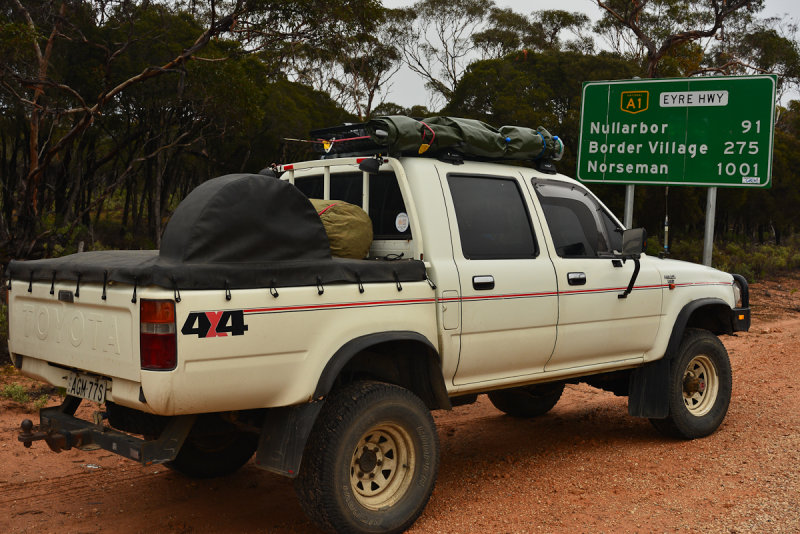 1001 kms to the next town