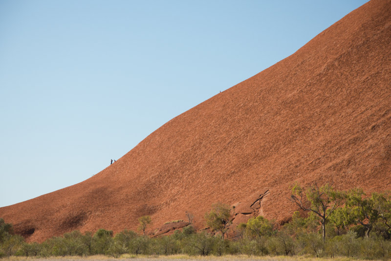 Uluru climbers