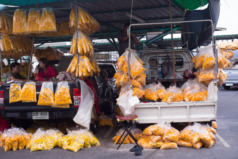 Truck loads of Marigolds