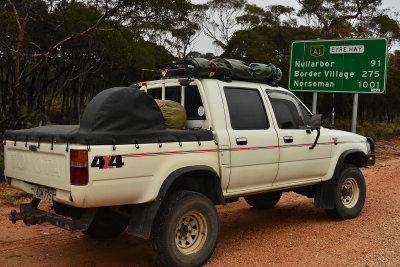 1001 kms to the next town