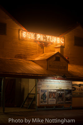 Sun Pictures, Chinatown, Broome, the oldest operating open air picture gardens in the world
