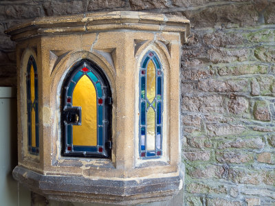 Cupboard? At the Bishops's Palace, Wells