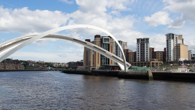 Gateshead Millennium Bridge - Open