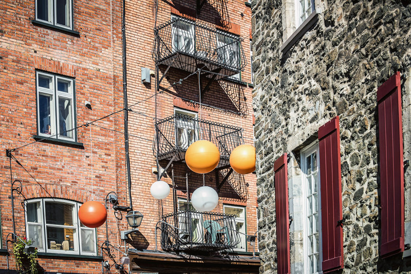 rue du vieux quebec