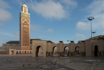 la mosque HASSAN II