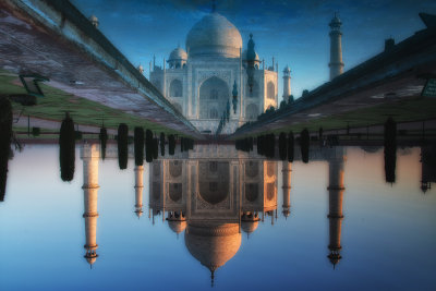 Taj Mahal reverse