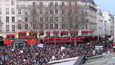 Paris on Jan 11th, 2015