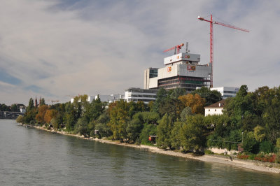 Roche tower in construction