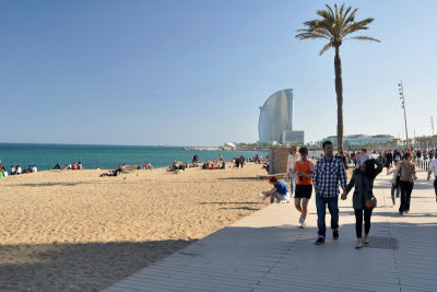 Seafront promenade