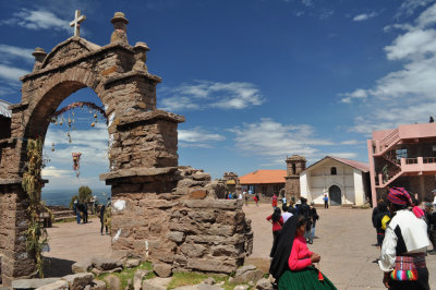 Taquile main town