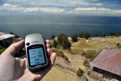 Top of Taquile, 3945 m