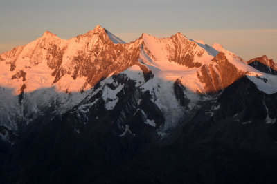 Sunrise view from Hohsaas