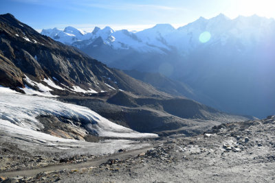 View from Hohsaas, 3101 m