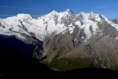 View across Saas Valley