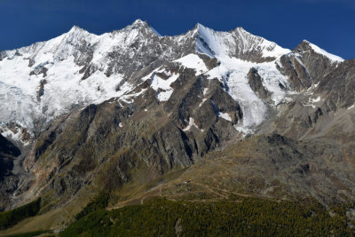 View across Saas Valley