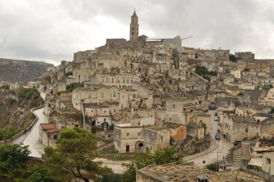 Matera's old town