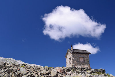 Border guard's hut