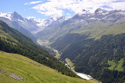 Zinal's valley