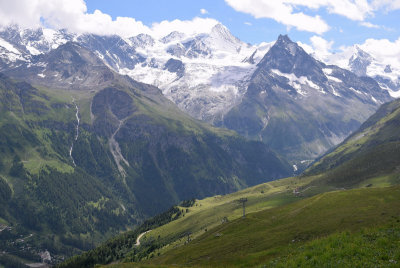 View on Besso from Sorebois
