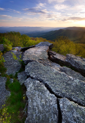 Sunset from Bald Knob