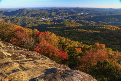 Fall color from Black Rock Mountain