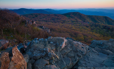 Nightfall from Stony Man