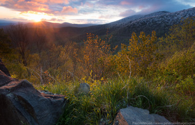 Sunrise from Roan Mountain