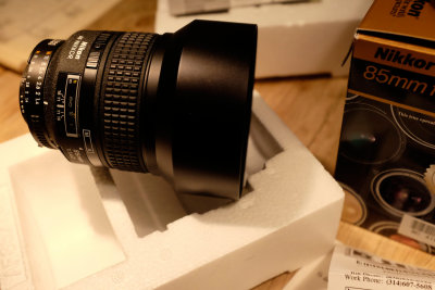 Nikon 85mm 1.4
