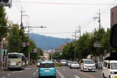 Kyoto from the bus