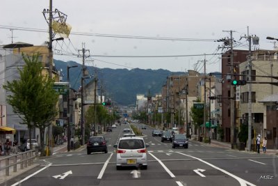 Kyoto from the bus