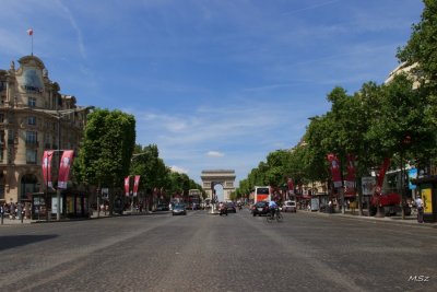 Arc de Triomphe from Champs-lyses