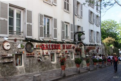 Alleys of Montmartre