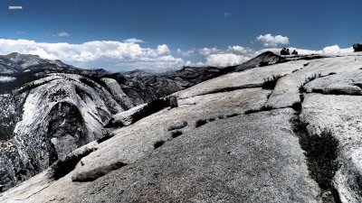 hiking Half Dome