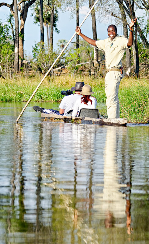 Exploring Okavango by Makoro