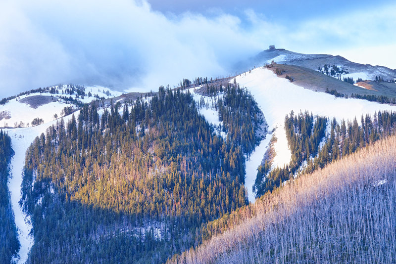 Mount Washburn at Dawn