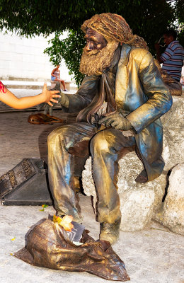 Bronze Busker